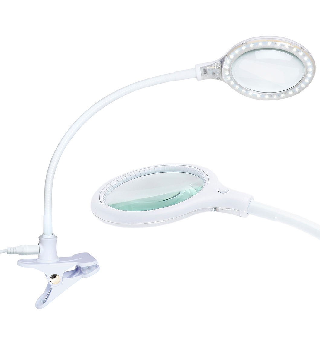 5 Wide Lens 1,200 Lumens Super LED Magnifying Lamp with 8 Diopter