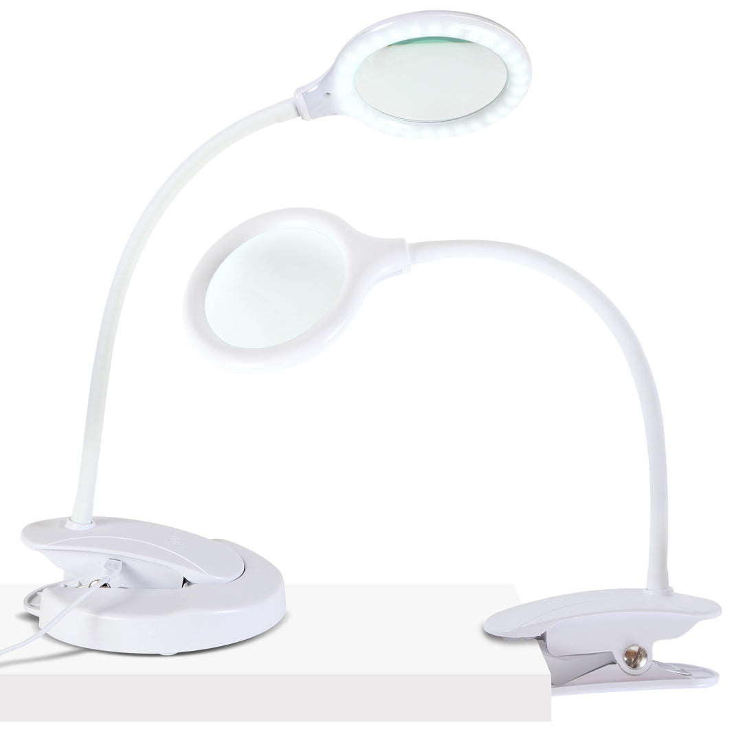 Brightech LightView Flex Magnifying Desk Lamp, 1.75X Light