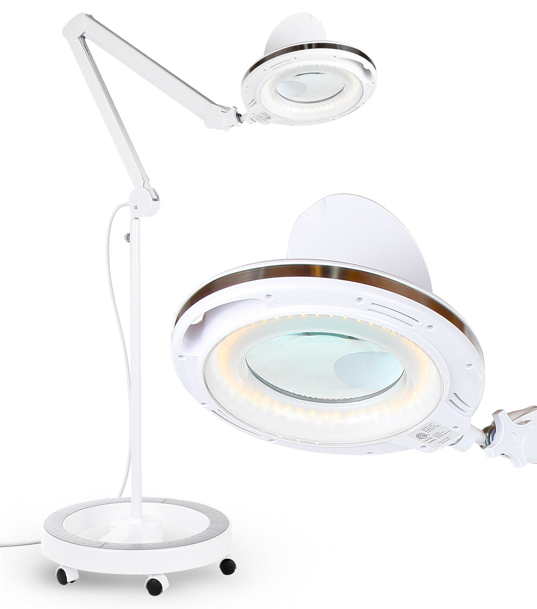High Quality beauty salon magnifying glass with light For Varied Uses 
