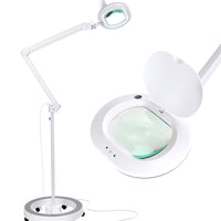 Brightech LightView Pro 6 Wheel Rolling Base Magnifying Floor Lamp - M –  Lumez Lights