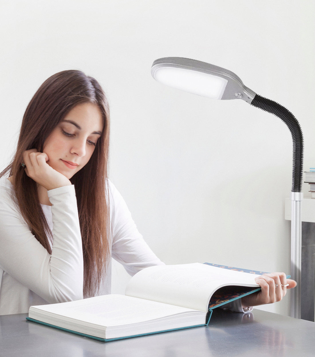Brightech Litespan LED Bright Reading and Craft Floor Lamp Modern St –  Lumez Lights